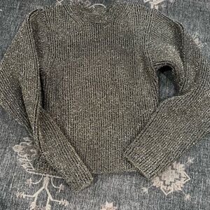 Women's Metallic Sweater from H&M. New without tags